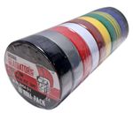 Electrical Insulation Tape PVC Flame Retardant Black Electricians 19mm 20m Rolls