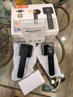 Puram Locky Fingerprint Smart Door Lock w/ Keypad, Bluetooth Tuya, Black