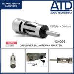 ISO DIN Aerial Adaptor Male Antenna Stereo Radio Car CD Player PC5-27 Converter