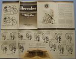 Hercules Bicycle Range 1938 Original Cycling Sales Brochure Pub. No. 5.25.3.38