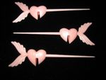 MOET  ROSE CHAMPAGNE CUPIDS LOVE ARROW NEW X 20 WEDDING DAY PARTIES 