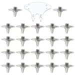 22Pcs Metal Cricket Spikes Screw Cleats Pins Fits Light Weight Cricket Shoes