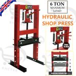 6 Ton Heavy Duty Hydraulic Bench Press Machine Workshop Garage Bearing Standing