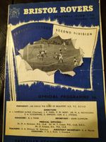 BRISTOL ROVERS V MANCHESTER UNITED FA CUP 7TH JANUARY 1956