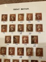 Queen Victoria Used Stamps. Great Britain. Selection Of 30 Stamps