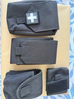 Obsolete Ex Police/Forces  Airsoft Molle Pouches Black