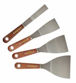 ProDec Rosewood Filling Knives Stainless Steel Blade Full Tang Wooden Handle