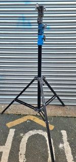 Arri/Avenger Combo Stand 350cm Black Aluminium Double Riser A1035B