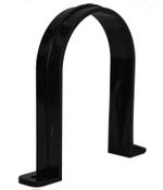 Round Downpipe Bracket - Black - PACK OF 2 - FREE Next-Day Delivery