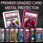 PSA/BGS Magnetic Metal Slab UV Protector Case Graded Cards Holders Display Case