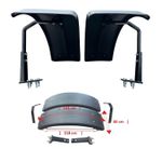 Tractor Universal Front Mudguard Kit 400mm Wide