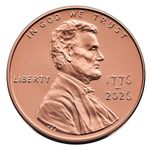 1776-2026 P Uncirculated SemiQ Lincoln Shield Cent In Capsule