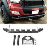 For Ford Ranger T6 T7 T8 2012-2021 Front Bumper Bar Spoiler Nudge Bull Bar Black