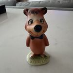 Vintage 1977 Hanna-Barbera Boo-Boo Bear Ceramic Figurine (Yogi Bear Sidekick)