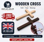 Christian Wooden Cross 12cm/4.7in Hanging Wall Large Long Crucifix Two Color