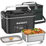 24000mAh Electric Lunch Box Rechargeable Rapid Heated Lunch Box Food Warmer