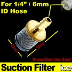Jet Wash Pressure Washer Soap Chemical Detergent Filter Strainer 6mm Hose Tail 