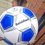 Baisidiweci Size 5 PU Football Machine-Stitched Reinforced Bladder FIFA