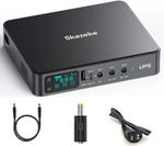 Mini UPS Uninterruptible Power Supply 10400/18000mAh 5V 9V 12V DC Battery Backup
