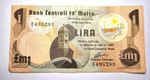 malta 1 liri very fine 1967 /ref d2