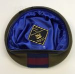 Guards Khaki Beret, Army, Military, Badge, TRF, Silk Lined, Small Crown, Wool