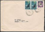 COCOS AUSTRALIA ANTARCTIC 1964 combination franking cover used in Oz.......11632