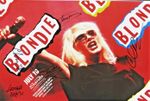 Blondie Hand Signed gig poster Bethlehem PA. Sands Casino 7/10/2015 Rare