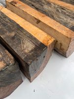 SURINAME IRONWOOD / WAMARA / SWARTZIA log quarters for turning, carving etc