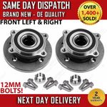 MINI R50 R52 R53 COOPER S ONE D 2001-2008 FRONT WHEEL HUB & BEARINGS PAIR X2 KIT