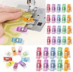 20/50pcs Sewing Clips For Fabric Craft Quilting Knitting Crochet Multicolored