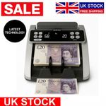 NOTE COUNTER MACHINE MONEY CURRENCY GBP BANKNOTE COUNTING DETECTOR CASH BILL