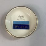 Players Weights Advertising Ashtray Vintage PE Porcelin company staffordshire