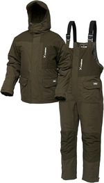 Dam Xtherm Fishing Thermo Winter Suit Jacket Bib & Brace Green