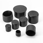 6mm-76mmRound Chair Leg Cap PVC Rubber Feet Protector Pad Furniture Table Cover