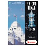 Ian Rush Signed Liverpool vs Everton 1989 FA Cup Final Programme