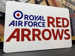 Red Arrows Sign Board