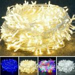 100-500LED Fairy Lights String Outdoor Indoor Christmas Tree Mains Plug in Decor