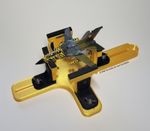 Model aircraft kit berth jig stand holder plane 1/48 1/72 1/144 Yellow & black