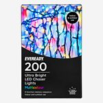 Eveready 200 LED Multicolour Chaser String Lights Indoor/Outdoor 8 Function