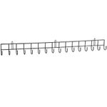 WALL MOUNTED GARDEN TOOL HANGER RACK ORGANISER FOR SHED GARAGE STORAGE HOLDER