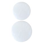 100 Units Oil Absorbing Paper Round Oil Scum Filter Paper Food Grade Wood Pulp