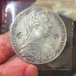 Austria 1780 1 Thaler Maria Theresa With Chopmarks.