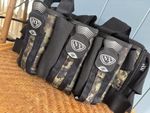NXe Elevation Series Digi Camo 3+2+2 Paintball Pod Harness Good Condition