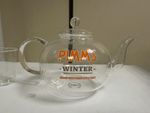 Pimm’s Winter Glass Teapot Serving Pot – Hot Apple Cocktail Jug Barware