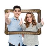 Inflatable Selfie Frame Photo Booth Props DIY Selfie Toy Selfie Decoration