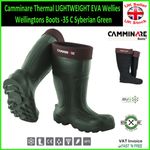 Camminare Thermal LIGHTWEIGHT EVA Wellies Wellingtons Boots -35 C Syberian Green
