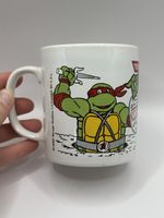 Vintage 1990 Teenage Mutant Ninja Turtles Mug Retro