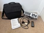 Hitachi CP-X255 Multimedia & Network LCD Projector With Power Cable & Remote