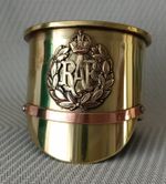 "Royal Air Force" brass shell cap  74 dated