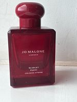 JO MALONE Scarlett POPPY  50ml COLOGNE INTENSE  EMPTY BOTTLE  display perfume